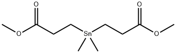 BIS(CARBOMETHOXYETHYL)DIMETHYLTIN Struktur