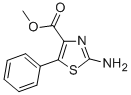 METHYL 2-AMINO-5-PHENYL-1,3-THIAZOLE-4-CARBOXYLATE Struktur