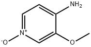 4-Pyridinamine,3-methoxy-,1-oxide(9CI) Struktur