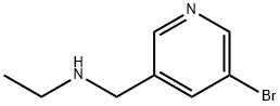 N-((5-bromopyridin-3-yl)methyl)ethanamine Struktur