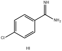 4-CHLOROBENZAMIDINE HYDROIODIDE Struktur