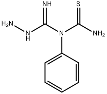 Hydrazinecarboximidamide,  N-(aminothioxomethyl)-N-phenyl- Struktur