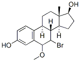 6-methoxy-7-bromoestradiol Struktur