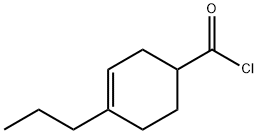 3-Cyclohexene-1-carbonyl chloride, 4-propyl- (9CI) Struktur