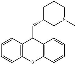 (S)-Methixene Struktur