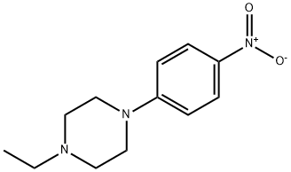 1-ETHYL-4-(4-NITROPHENYL)PIPERAZINE Struktur