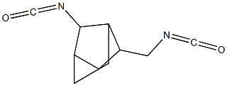 Tricyclo[2.2.1.02,6]heptane, 3-isocyanato-5-(isocyanatomethyl)- (9CI) Struktur