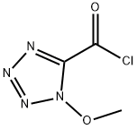 1H-Tetrazole-5-carbonyl chloride, 1-methoxy- (9CI) Struktur