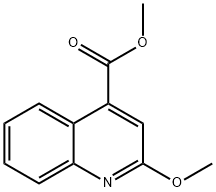 Methyl 2-methoxyquinoline-4-carboxylate Struktur