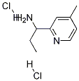 [1-(4-methylpyridin-2-yl)propyl]amine dihydrochloride Struktur