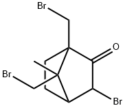 3,9,10-TRIBROMO-(-)-CAMPHOR Struktur