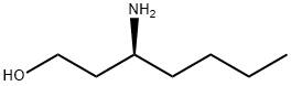 (S)-3-aminoheptan-1-ol Struktur