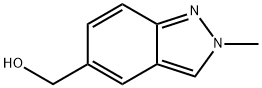 (2-Methyl-2H-indazol-5-yl)methanol Struktur