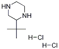 2-TERT-BUTYL PIPERAZINE-2HCl Struktur