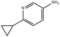 6-cyclopropylpyridin-3-aMine Struktur