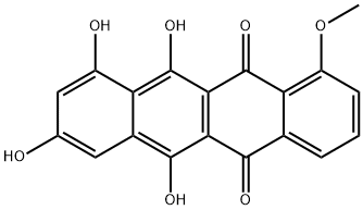 7,8-Desacetyl-9,10-dehydro Daunorubicinone(Doxorubicin Impurity) Struktur