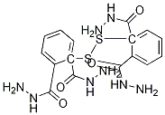 2,2'-Dithiobis-benzoic acid dihydrazide Struktur