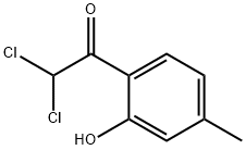 Ethanone, 2,2-dichloro-1-(2-hydroxy-4-methylphenyl)- (9CI) Struktur