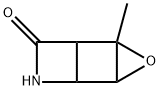 3-Oxa-6-azatricyclo[3.2.0.02,4]heptan-7-one,2-methyl-(9CI) Struktur