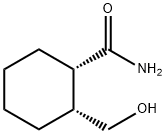 Cyclohexanecarboxamide, 2-(hydroxymethyl)-, (1S,2R)- (9CI) Struktur