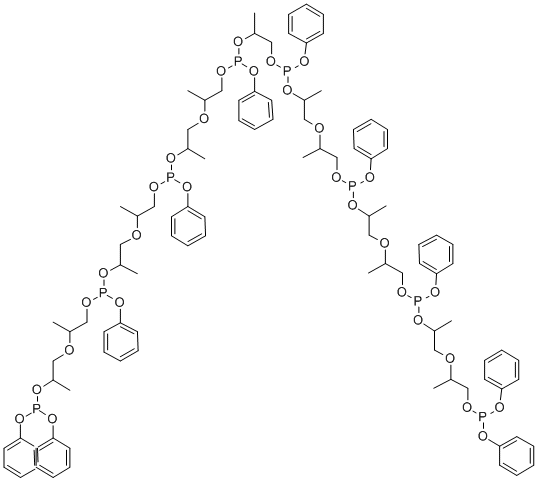 POLY(DIPROPYLENE GLYCOL) PHENYL PHOSPHITE Struktur