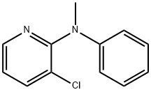 3-chloro-N-methyl-N-phenylpyridin-2-
amine Struktur