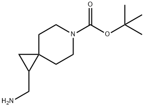 tert-Butyl 1-(aMinoMethyl)-6-azaspiro[2.5]octane-6-carboxylate Struktur