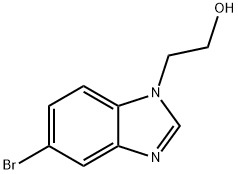 2-(5-BROMO-1H-BENZO[D]IMIDAZOL-1-YL)ETHANOL Struktur