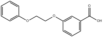 3-(2-phenoxyethoxy)benzoic acid Struktur