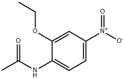 4-ACETAMIDO-3-ETHOXYNITROBENZENE Struktur