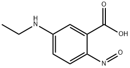 Benzoic acid, 5-(ethylamino)-2-nitroso- (9CI) Struktur