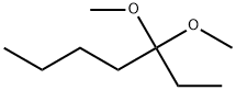 3,3-DIMETHOXYHEXANE Struktur