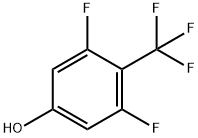 Phenol, 3,5-difluoro-4-(trifluoroMethyl)- Struktur