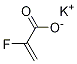 2-Propenoic acid, 2-fluoro-, potassiuM salt Struktur