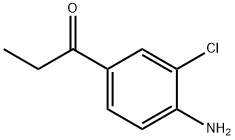 1-(4-AMINO-3-CHLORO-PHENYL)-PROPAN-1-ONE Struktur