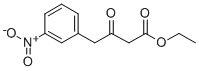 4-(3-NITRO-PHENYL)-3-OXO-BUTYRIC ACID ETHYL ESTER Struktur