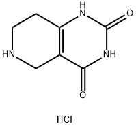 5,6,7,8-Tetrahydropyrido[4,3-d]pyriMidine-2,4(1H,3H)-dione hydrochloride Struktur