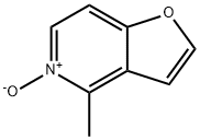 Furo[3,2-c]pyridine,4-methyl-,5-oxide(9CI) Struktur