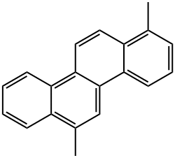 1,6-DiMethylchrysene Struktur