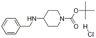 4-BENZYLAMINO-PIPERIDINE-1-CARBOXYLIC ACID TERT-BUTYL ESTER-HCl Struktur