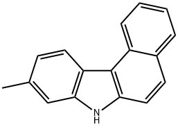 9-METHYL-7(H)-BENZO[C]CARBAZOLE Struktur