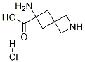 6-AMino-2-azaspiro[3.3]heptane-6-carboxylic acid HCl Struktur