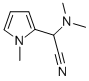 2-(DIMETHYLAMINO)-2-(1-METHYL-1H-PYRROL-2-YL)ACETONITRILE Struktur