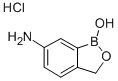 (5-AMINO-2-HYDROXYMETHYLPHENYL)BORONIC ACID, HCL, DEHYDRATE Struktur