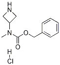 Azetidin-3-ylmethyl-carbamic acid benzyl ester hydrochloride Struktur