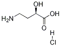 (R)-4-aMino-2-hydroxybutanoic acid hydrochloride Struktur