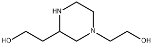 1,3-Piperazinediethanol(9CI) Struktur