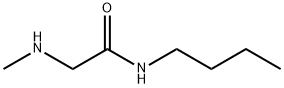 N1-BUTYL-N2-METHYLGLYCINAMIDE Struktur