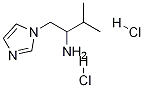 2-IMIDAZOL-1-YL-1-ISOPROPYL-ETHYLAMINE 2HCL Struktur