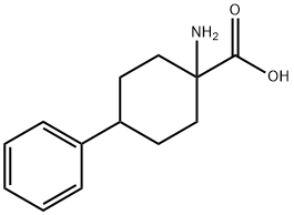 1-AMINO-4-PHENYLCYCLOHEXANECARBOXYLIC ACID Struktur